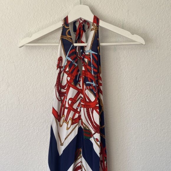 Zara Chain Print Braid Rope Dress - Picture 3 of 6